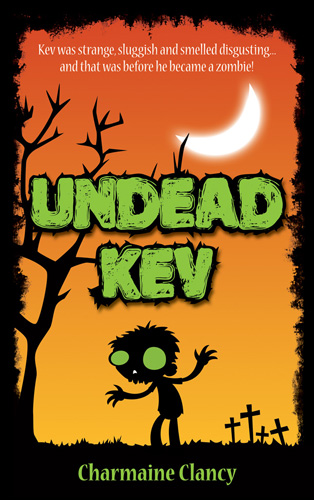 zombie books for kids Undead Kev by Charmaine Clancy